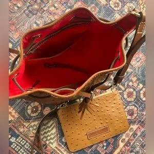 Dooney Bourke Bags Dooney Bourke Ostrich Serena Crossbody